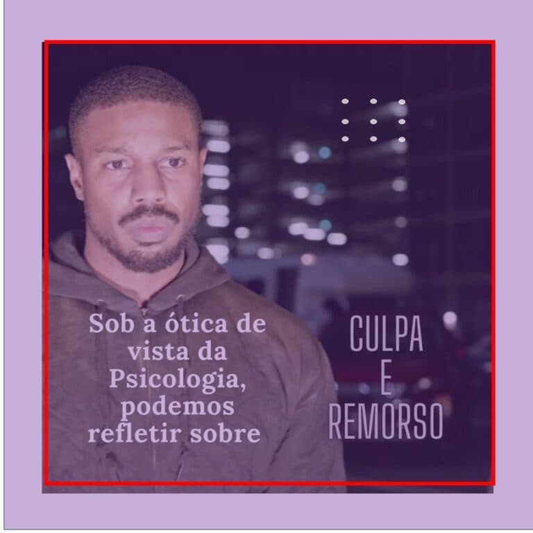 Imagem de capa sobre culpa e remorso