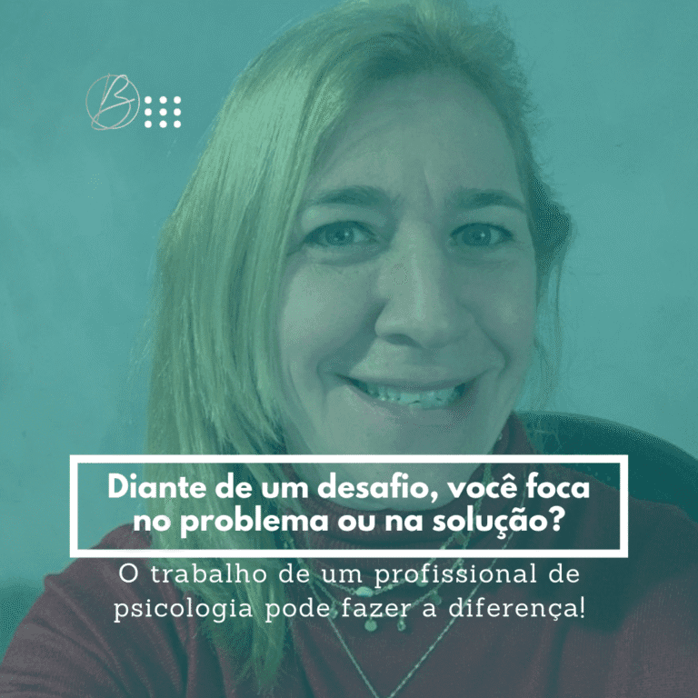Imagem de capa sobre foco no problema ou na solução